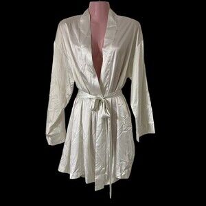 Victoria's Secret Women's Wrap Robe Kimono One Size Satin